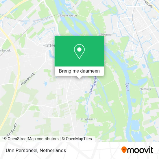 Unn Personeel kaart