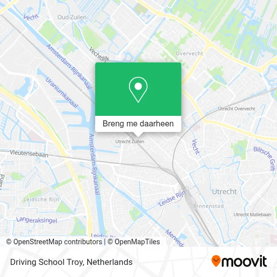 Driving School Troy kaart
