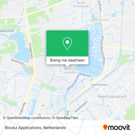 Blockz Applications kaart