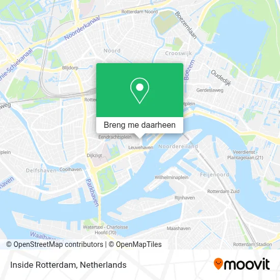 Inside Rotterdam kaart