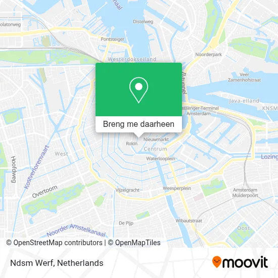 Ndsm Werf kaart