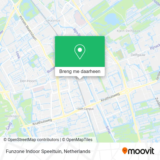 Funzone Indoor Speeltuin kaart