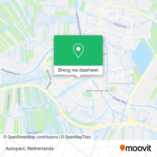Autoparc kaart
