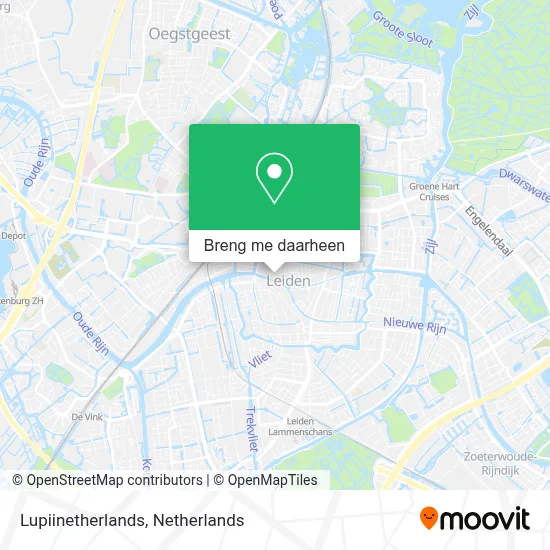 Lupiinetherlands kaart