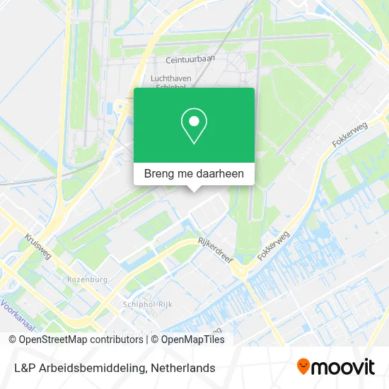 L&P Arbeidsbemiddeling kaart