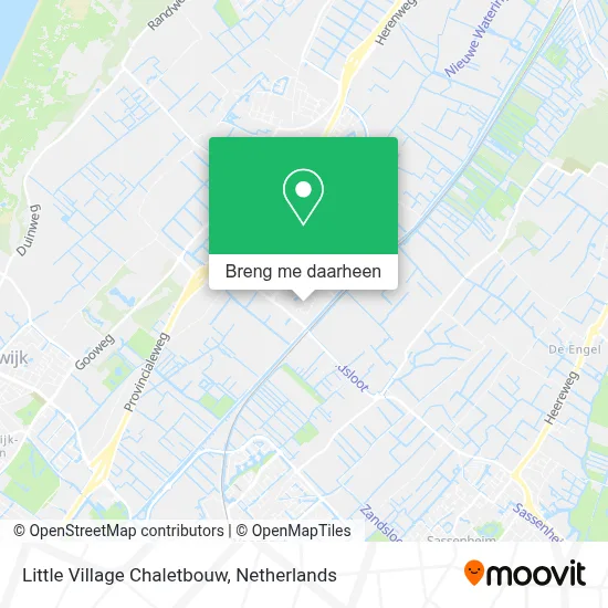 Little Village Chaletbouw kaart