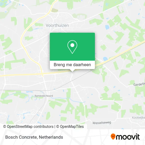 Bosch Concrete kaart