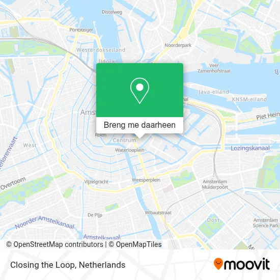 Closing the Loop kaart