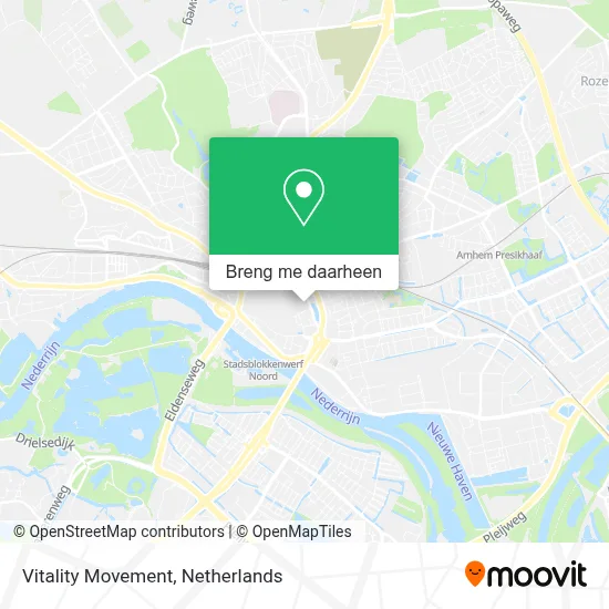 Vitality Movement kaart