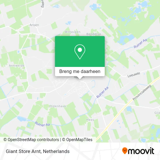 Giant Store Arnt kaart