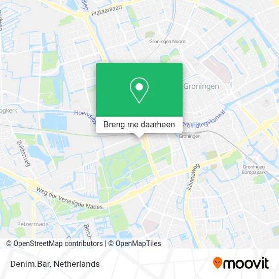 Denim.Bar kaart