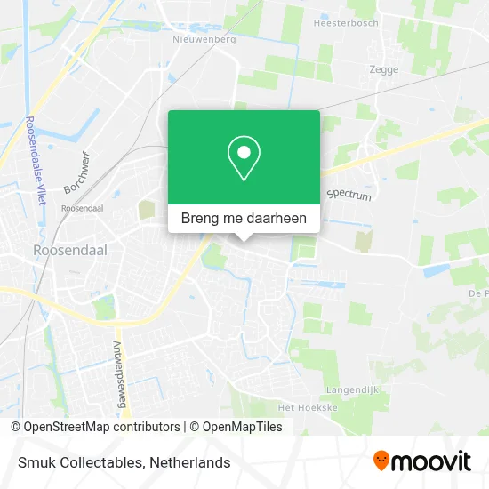 Smuk Collectables kaart