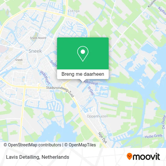 Lavis Detailing kaart