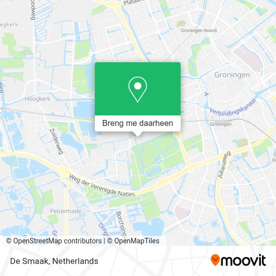 De Smaak kaart