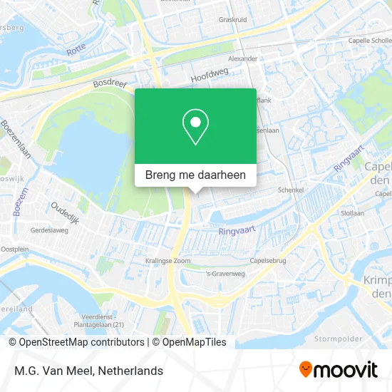 M.G. Van Meel kaart