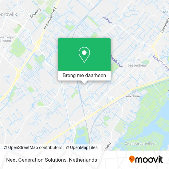 Next Generation Solutions kaart