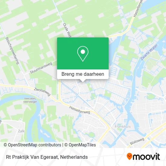 Rt Praktijk Van Egeraat kaart