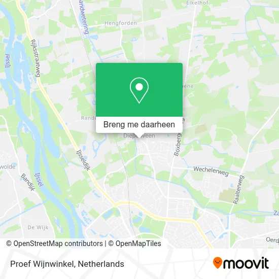 Proef Wijnwinkel kaart