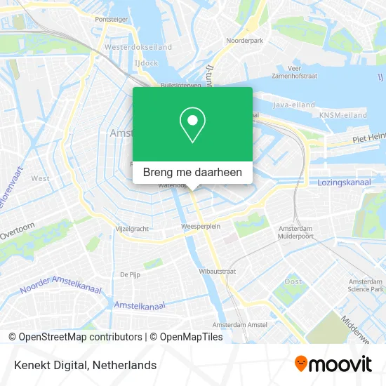 Kenekt Digital kaart