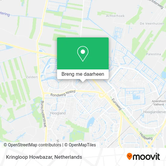 Kringloop Howbazar kaart