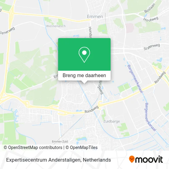 Expertisecentrum Anderstaligen kaart