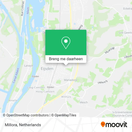Millora kaart