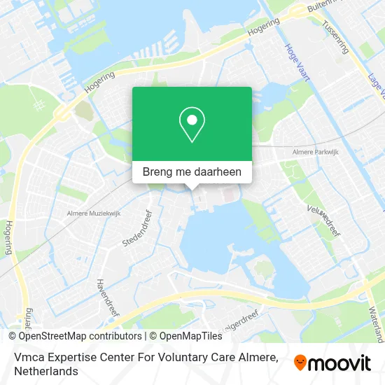 Vmca Expertise Center For Voluntary Care Almere kaart