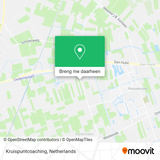 Kruispuntcoaching kaart