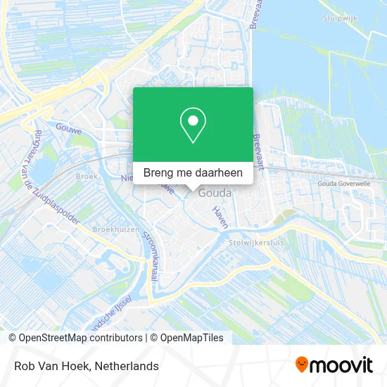 Rob Van Hoek kaart