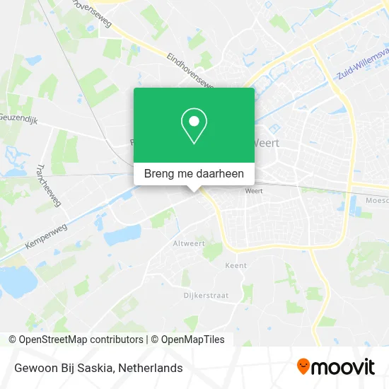 Gewoon Bij Saskia kaart