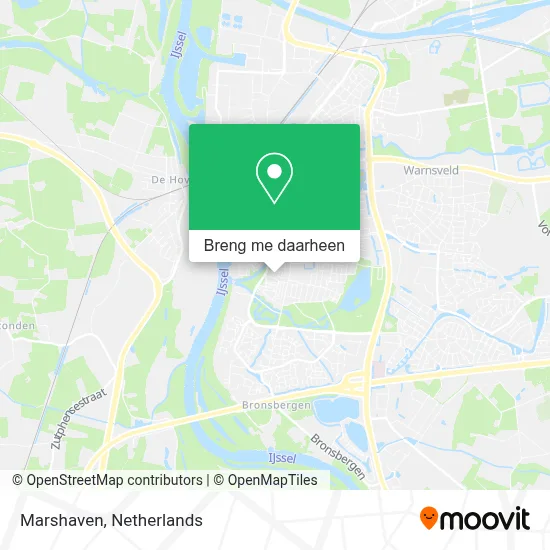 Marshaven kaart