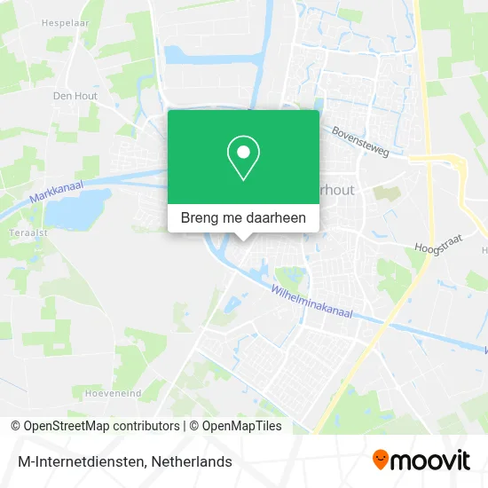 M-Internetdiensten kaart
