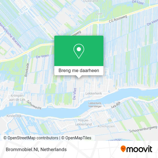 Brommobiel.Nl kaart