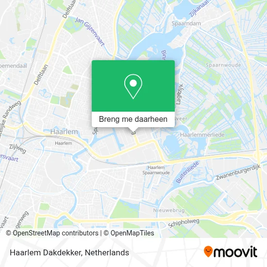Haarlem Dakdekker kaart