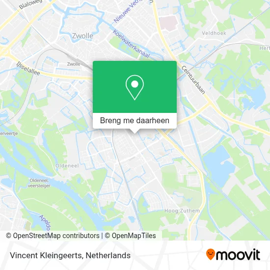 Vincent Kleingeerts kaart