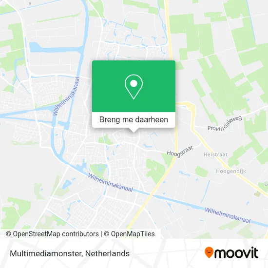 Multimediamonster kaart