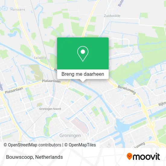 Bouwscoop kaart