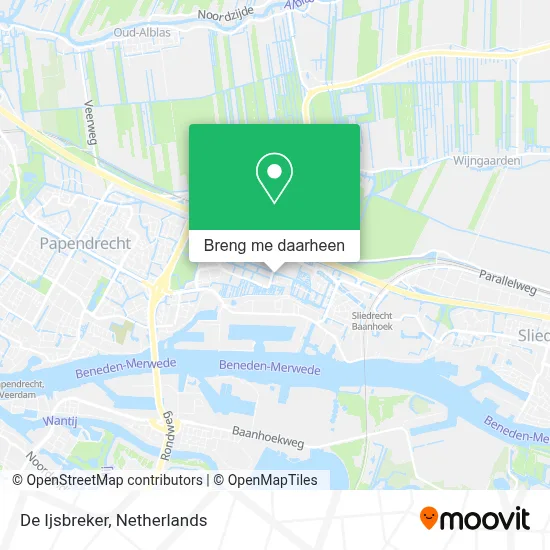 De Ijsbreker kaart