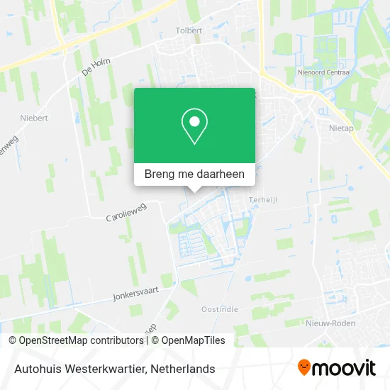 Autohuis Westerkwartier kaart