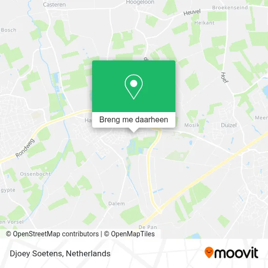 Djoey Soetens kaart