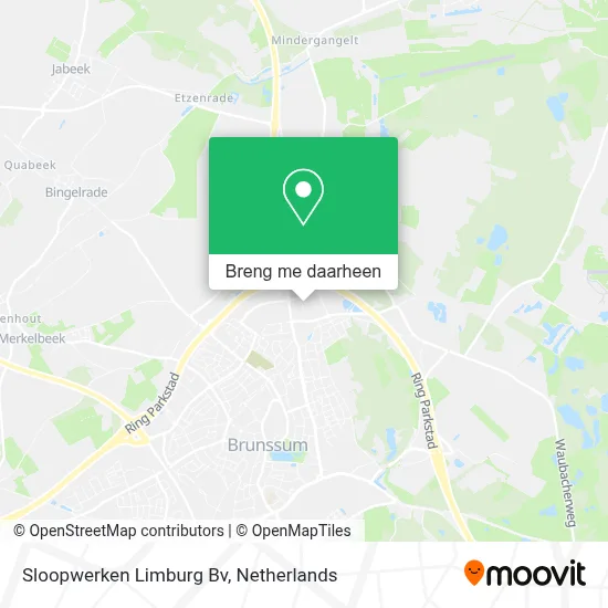 Sloopwerken Limburg Bv kaart