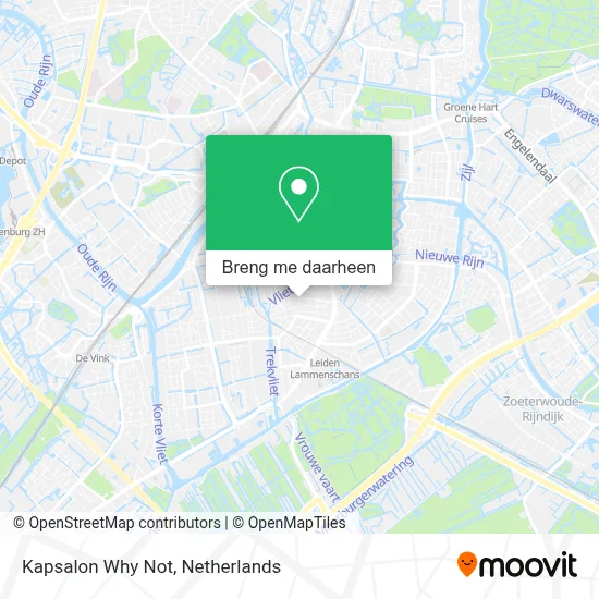 Kapsalon Why Not kaart