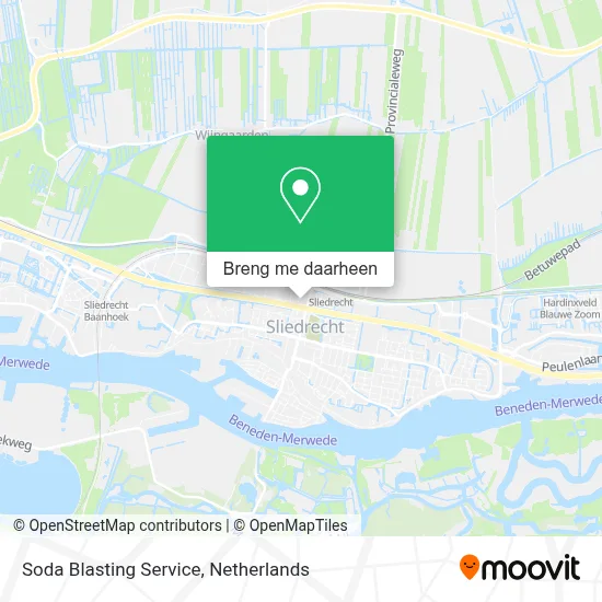 Soda Blasting Service kaart