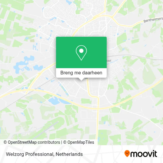 Welzorg Professional kaart