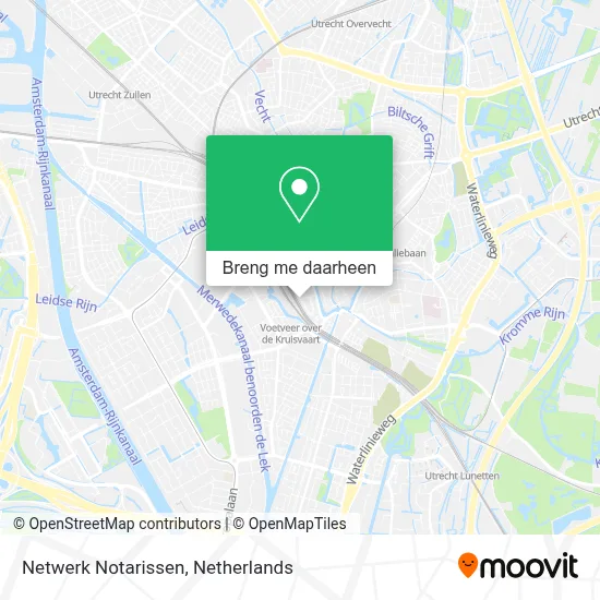 Netwerk Notarissen kaart