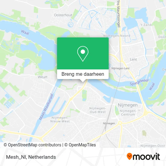 Mesh_Nl kaart
