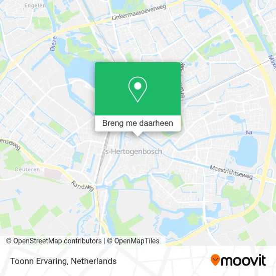 Toonn Ervaring kaart