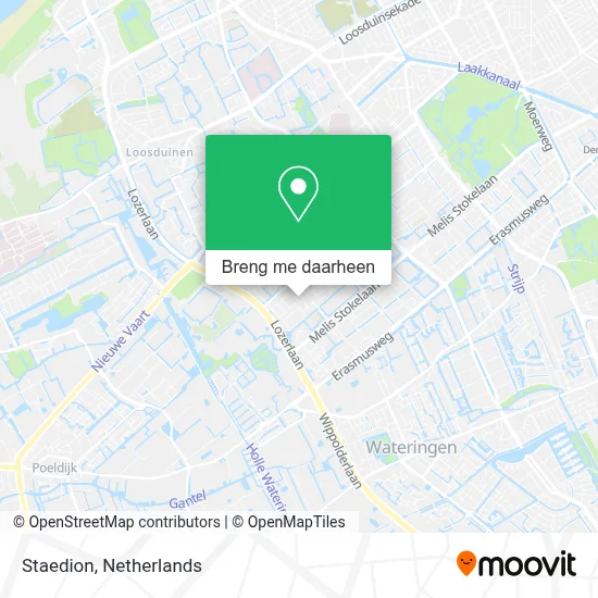 Staedion kaart