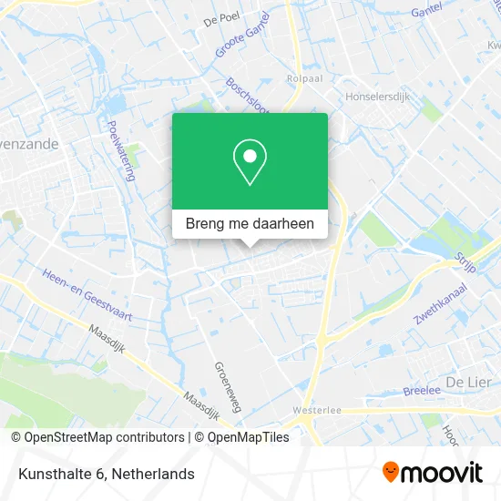 Kunsthalte 6 kaart