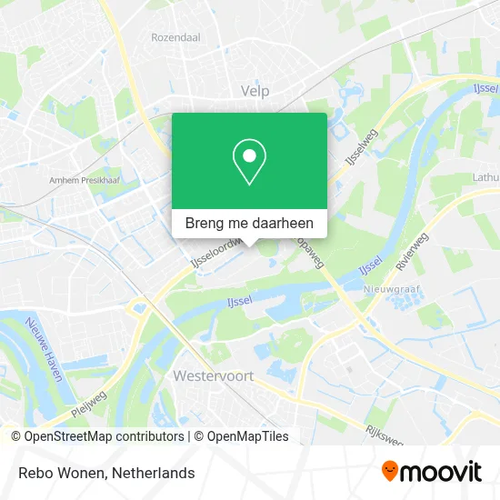Rebo Wonen kaart